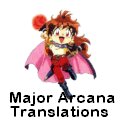 Read the names of the cards of Major Arcana in different languages