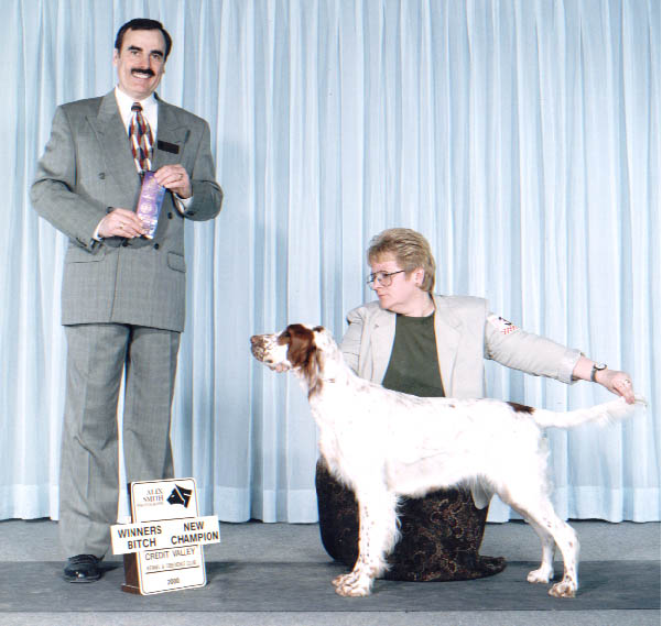 Lainie, 1st bitch champion in Canada