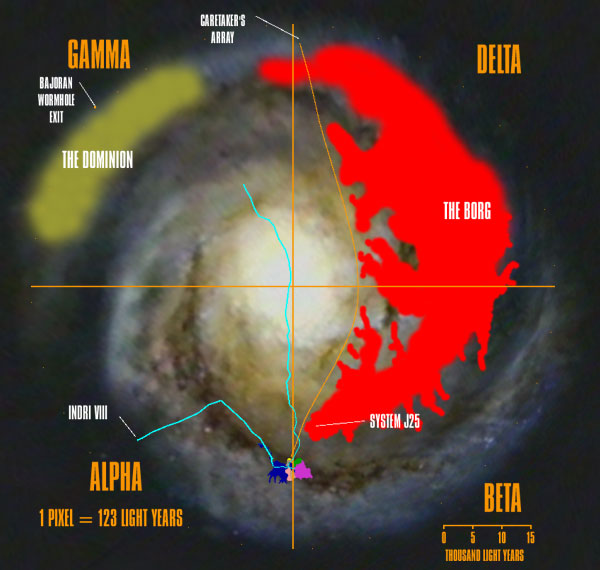 Mapping the Delta Quadrant. 