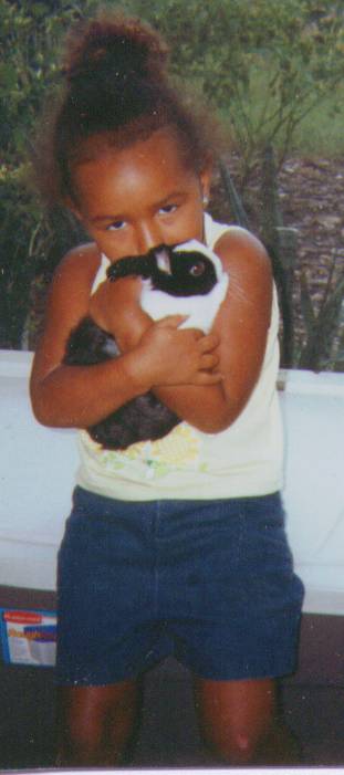 Alyssa and Oreo