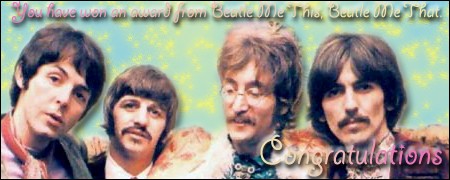 Ta to Cammie at Beatle Me This, Beatle Me That!