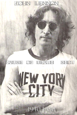 John Lennon--  1940-1980---"By hook or by crook, I'll be the last in this book"