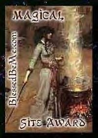 Blessed Be Website, Magical Award