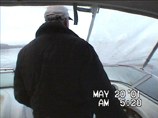 Dad navigates through the fog...