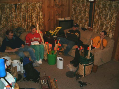 the traditional "shit everywhere..."