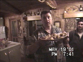 Znoj cooked up smoe rainbow trout and cusk...