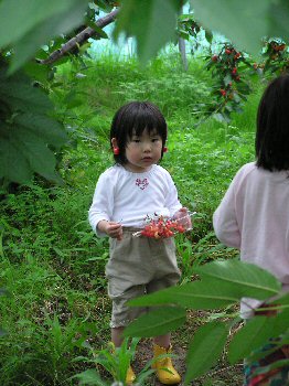 Random little girl
