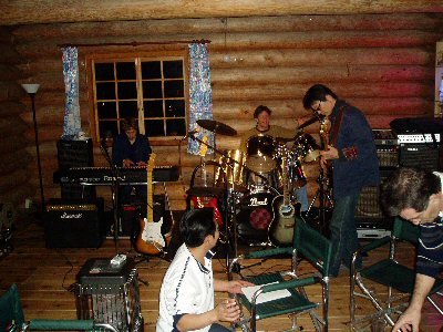 Music party at Sakurada-seinsei's