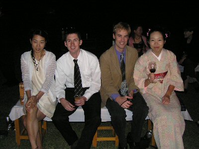 Mayumi, Ed, Scott and Chisato