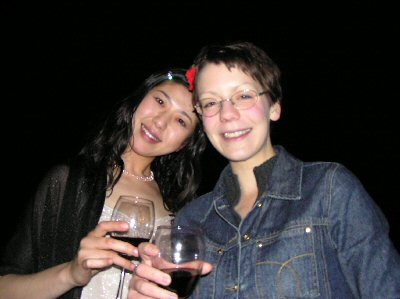 Christine and Megumi