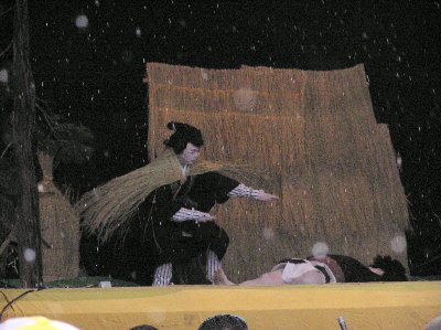 Kabuki in the snow