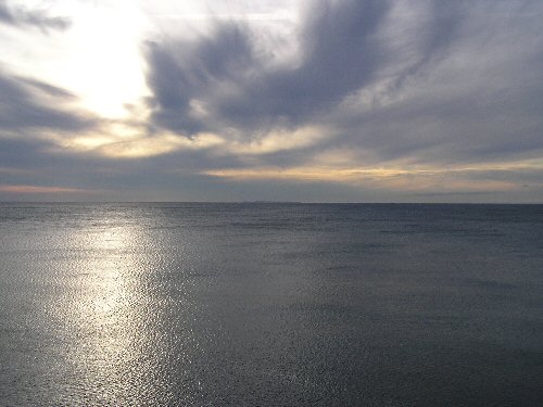 The island of Tobishima lies off the coast of Shonai and is visible on the horizon on a clear day.&nbsp; Legend has it that it was a piece of Chokai which was thrown out to sea, hence it's name, which means 'flying island'.