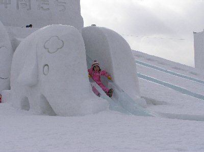 A fun-looking slide that I didn't dare to go on