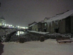 Otaru canal at 5.15am