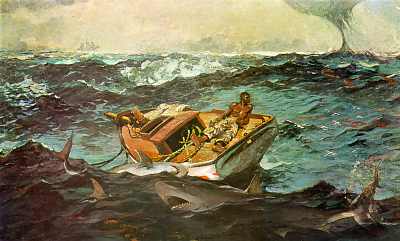 GULF STREAM by Winslow Homer