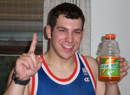 Mike is champ for a day