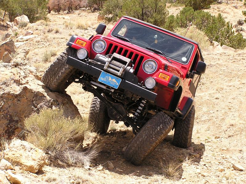 Poser shot of axle articulation!