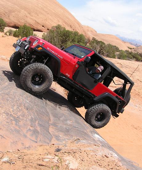 Coming up!!&nbsp; Love this Jeep!!&nbsp; It's a monster!!