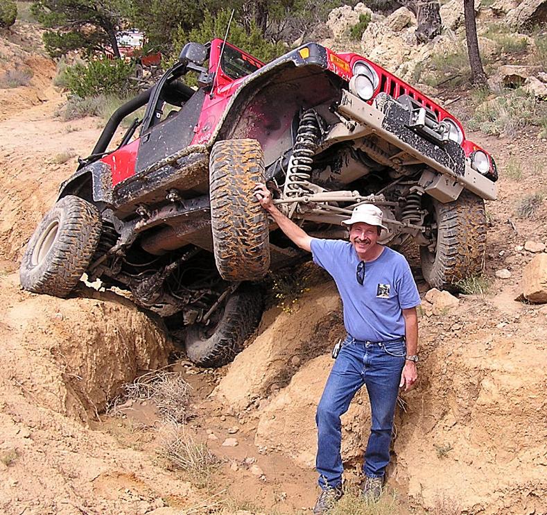 Not a poser shot! Got this way on a trail ride near Gallup on a hogback!
