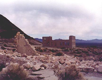 Rhyolite ghost town
