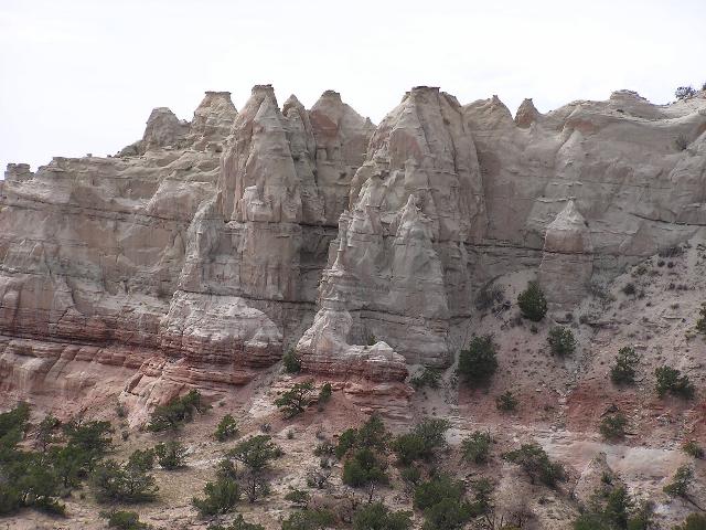 Sandstone spires