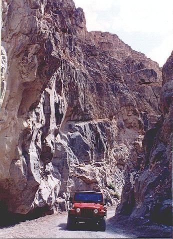 Titus Canyon Narrows