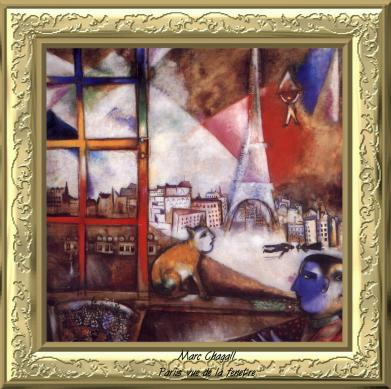 Paris vue de la fenetre