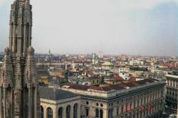 Overlook Milano from Duomo