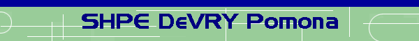 SHPE DeVRY Pomona