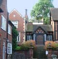 timber framed Morris Hall