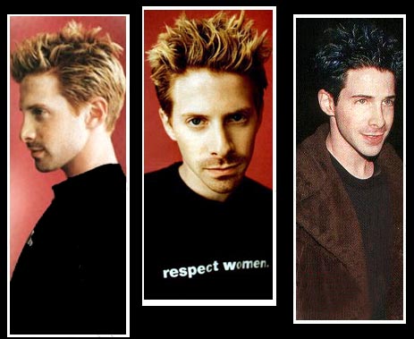 Ok I admit that I stole this one.&nbsp; And Mike doesn't like this one, cos he can't get his hair to go that way.