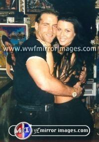 Shawn Michaels with his wife Rebecca
