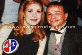 ReyMysterio with his wife Angie