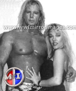 Steve Austin with a girl