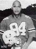 The Rock playing for Miami football team