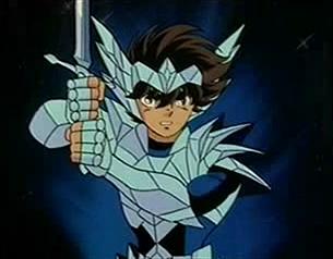 Seiya wearing Odin Robe