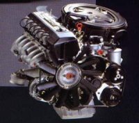 The 3.2 litre engine used in the AMG 190E 3.2