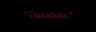 Where you can donate money to a wannabe artist.