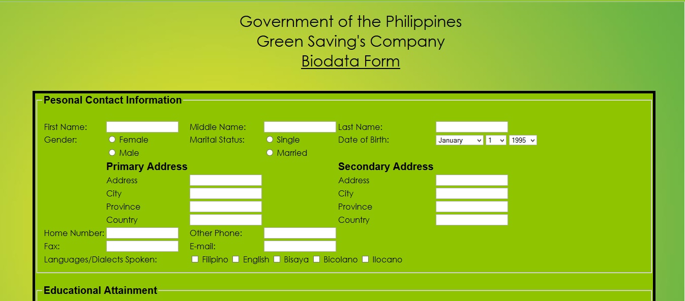 Biodata