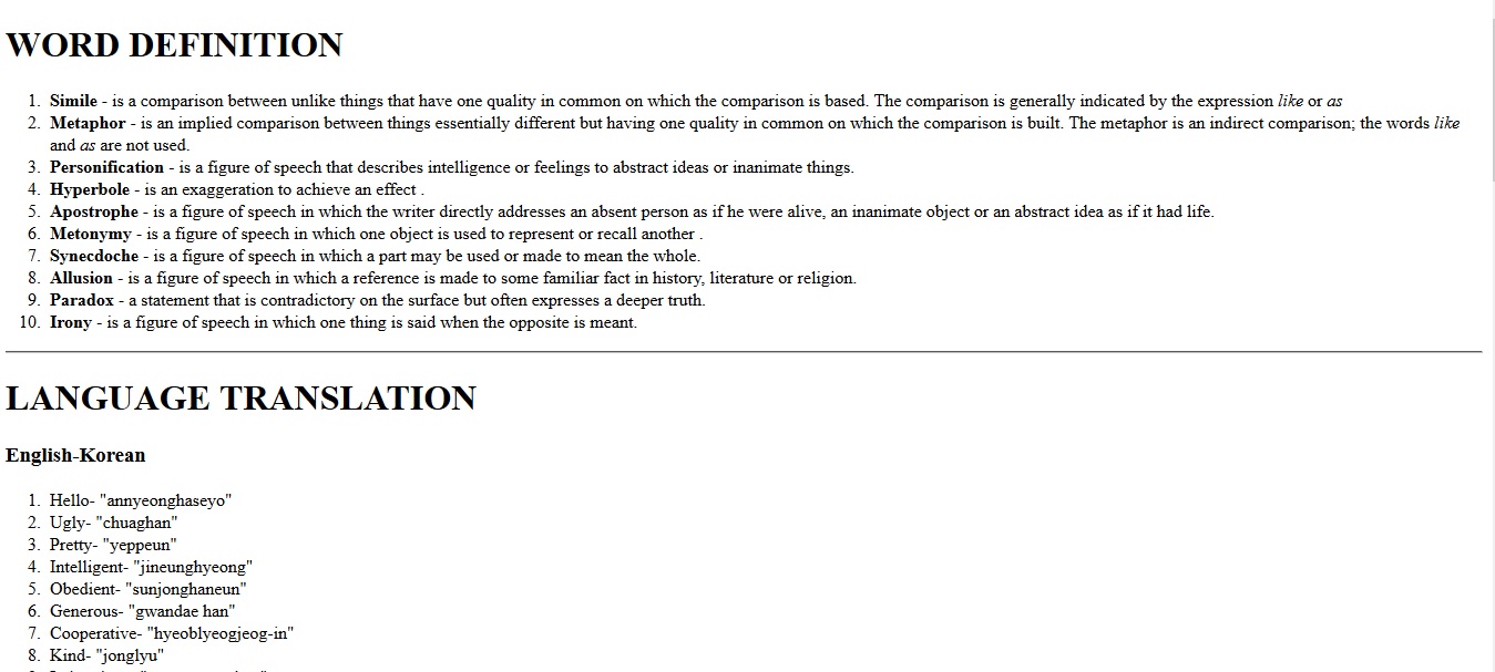 Text Formatting