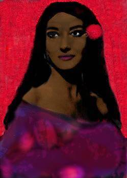 Burgandy Queen in Hispaniola