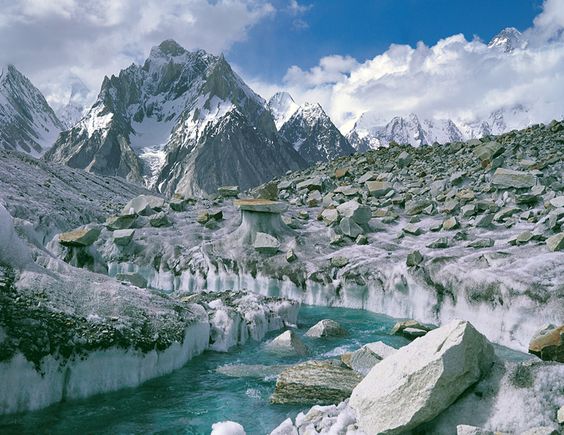 At the height of 8,611 meters, K2 is the worlds second highest peak. The scenery along this trek is incomparable to any other trek in the region, from icy rivers to granite: 