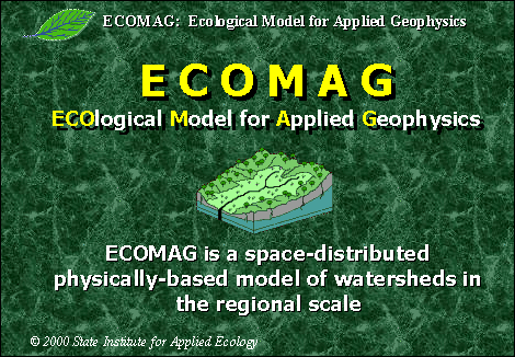 ECOMAG - Ecological Model for Applied Geophysics
