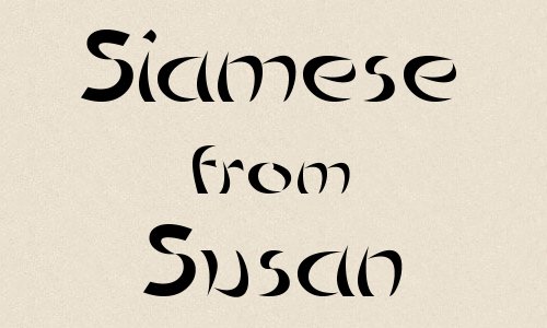Siamese by Susan
