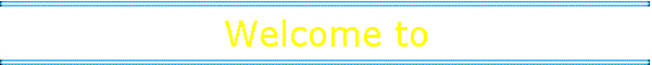 Welcome to