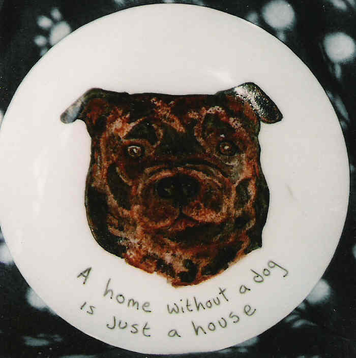 Portrait plates from photographs, hand painted �12.00 add �6,00 p+p e mail for details
