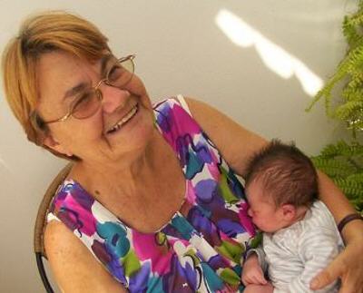 With oma Ren�e