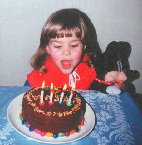 Steff's 4th birthday party - aw, how cute!!!