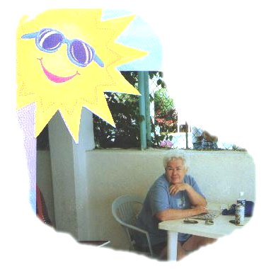 Mom in the breezeway
