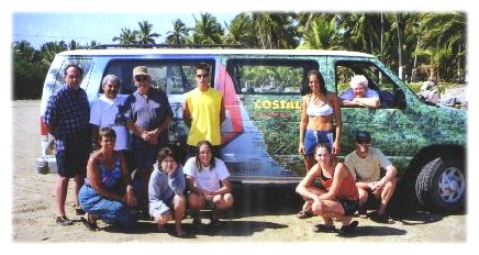 This is us with Victor and his van